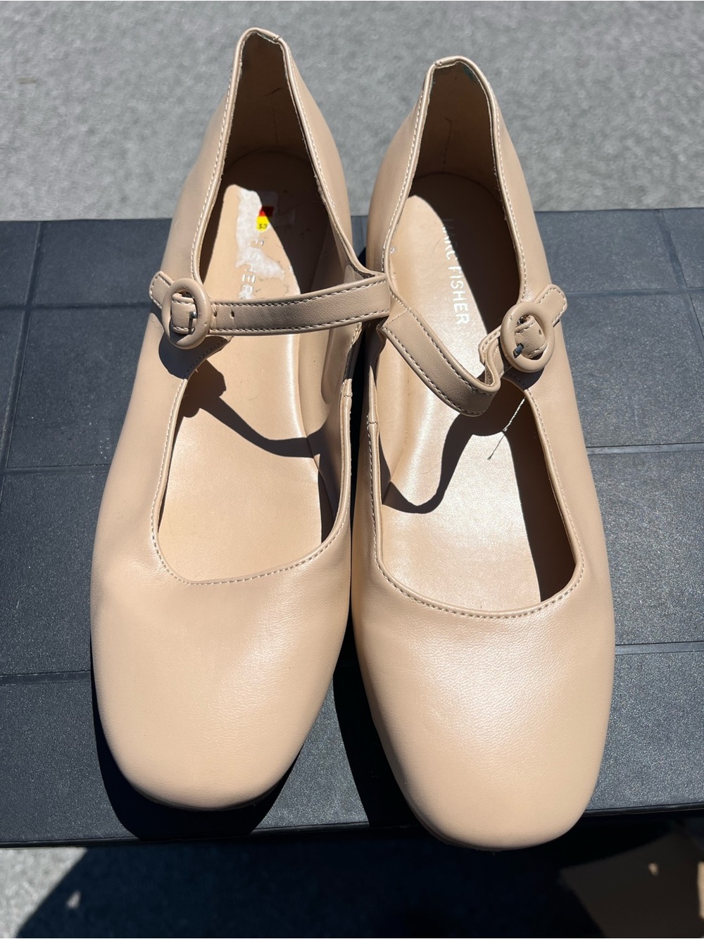 Women's Marc Fisher Flats in Beige